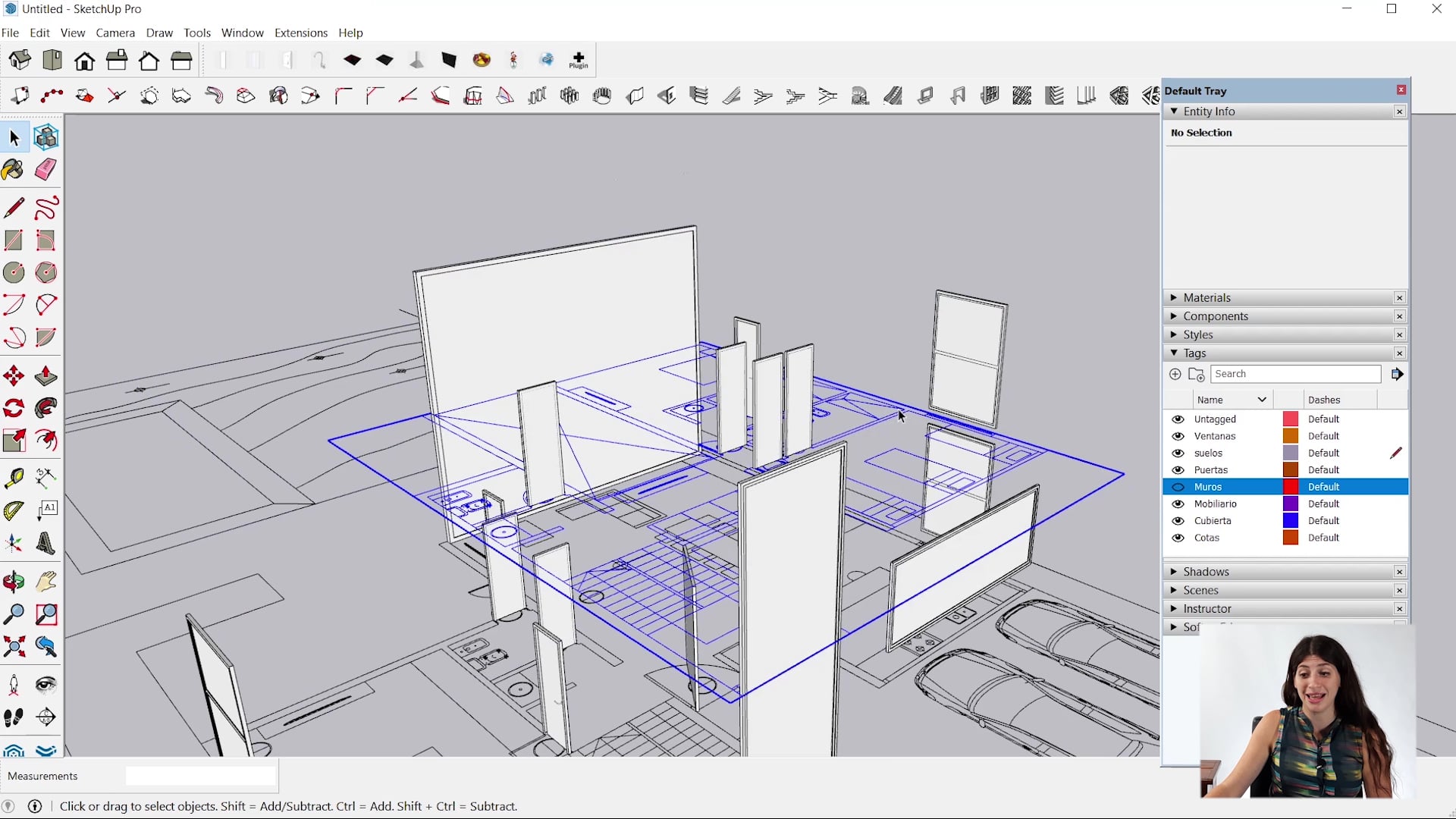 Diseño 2D y 3D con Sketchup – Clase N° 10