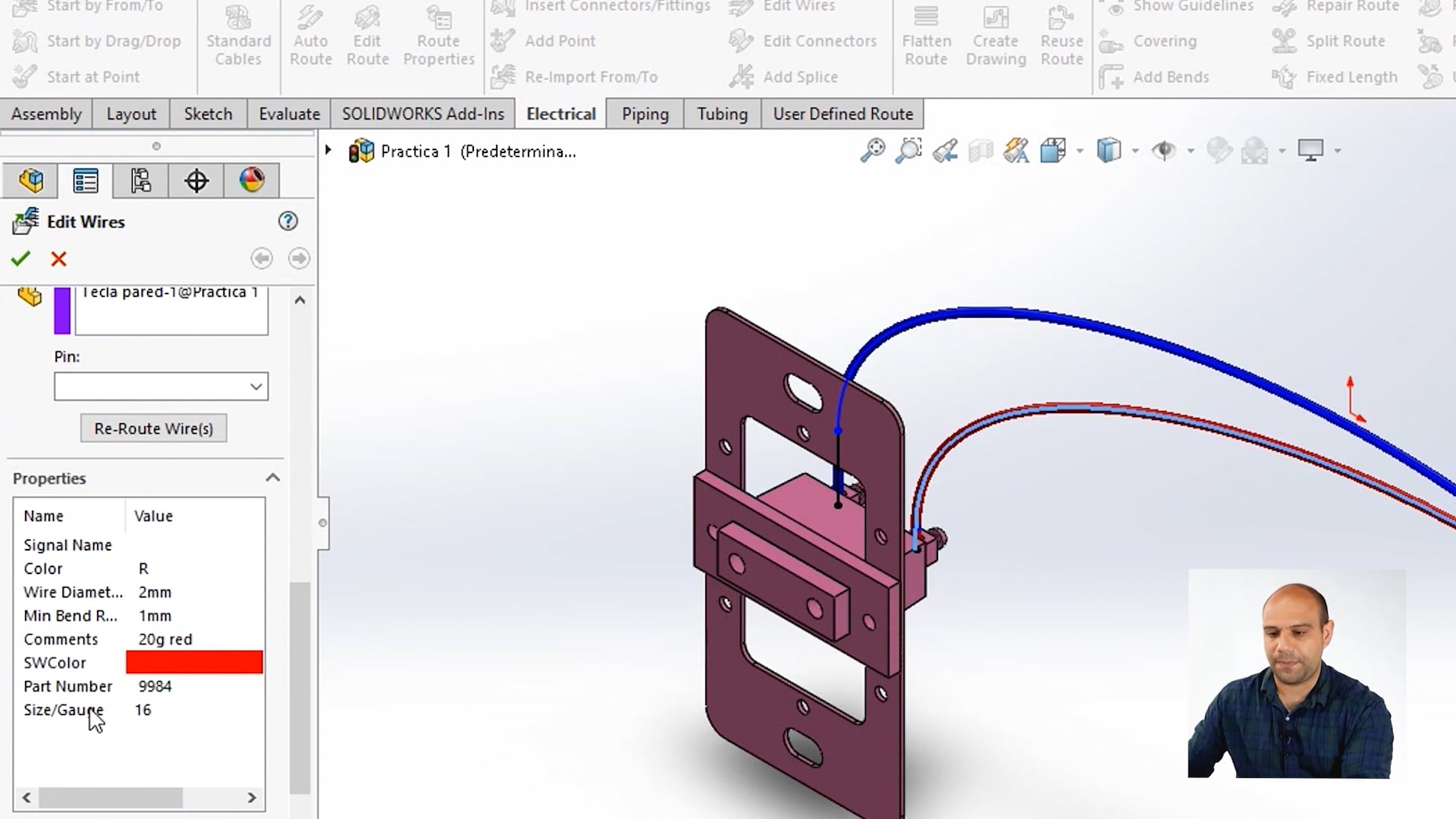 Instalaciones eléctricas 3D con solidworks – Clase N° 2
