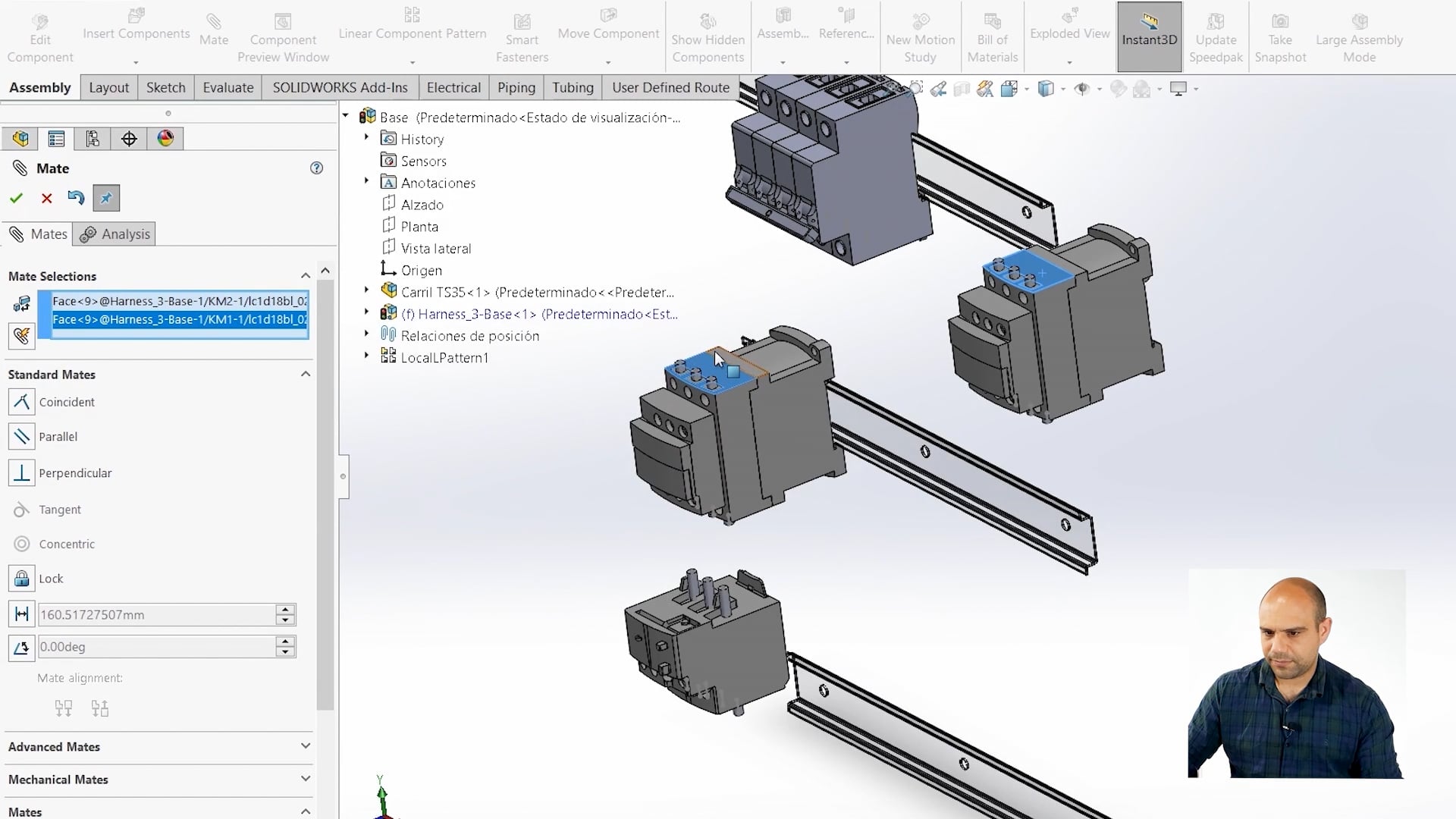 Instalaciones eléctricas 3D con solidworks – Clase N° 28
