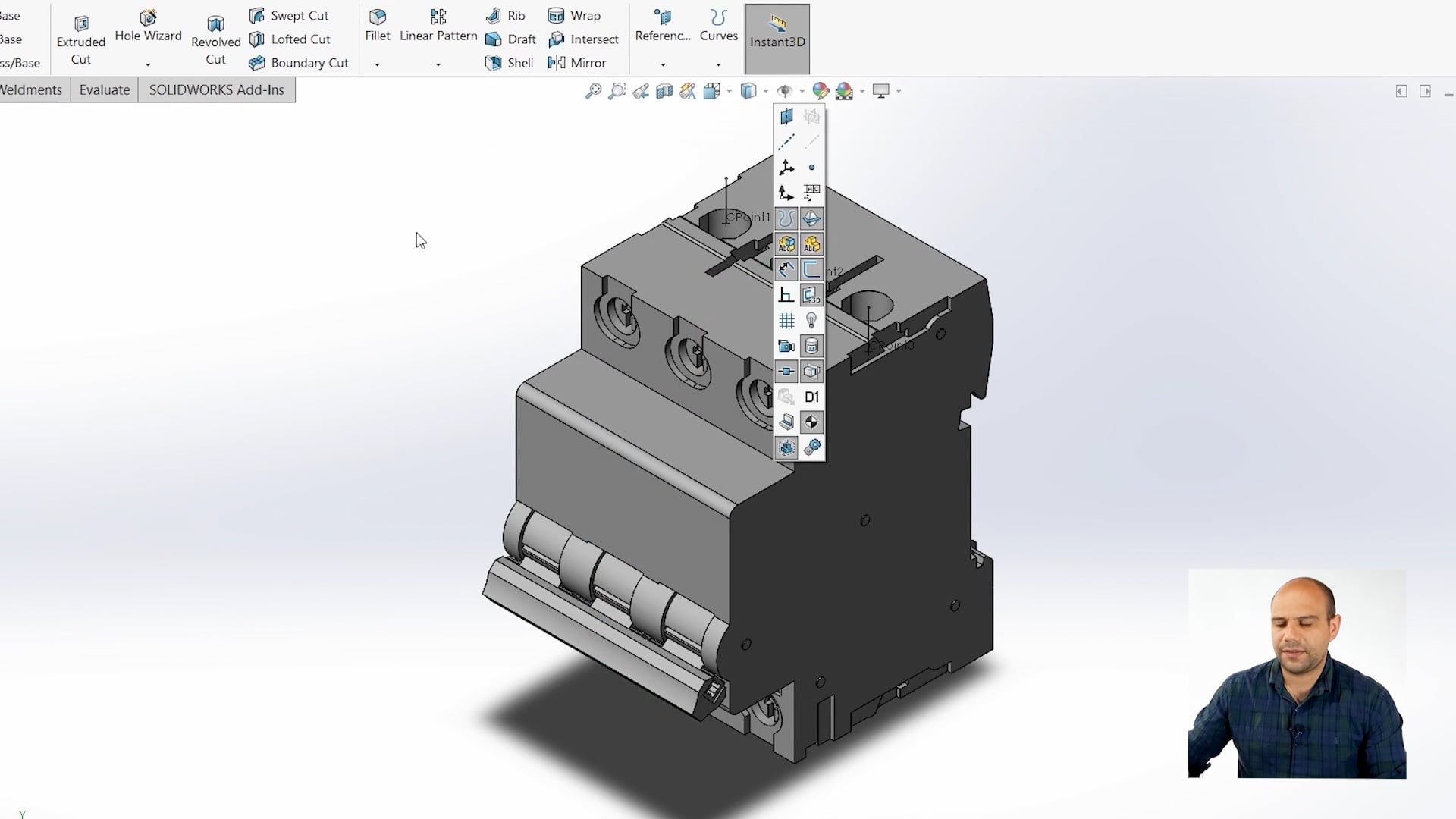 Instalaciones eléctricas 3D con solidworks – Clase N° 9