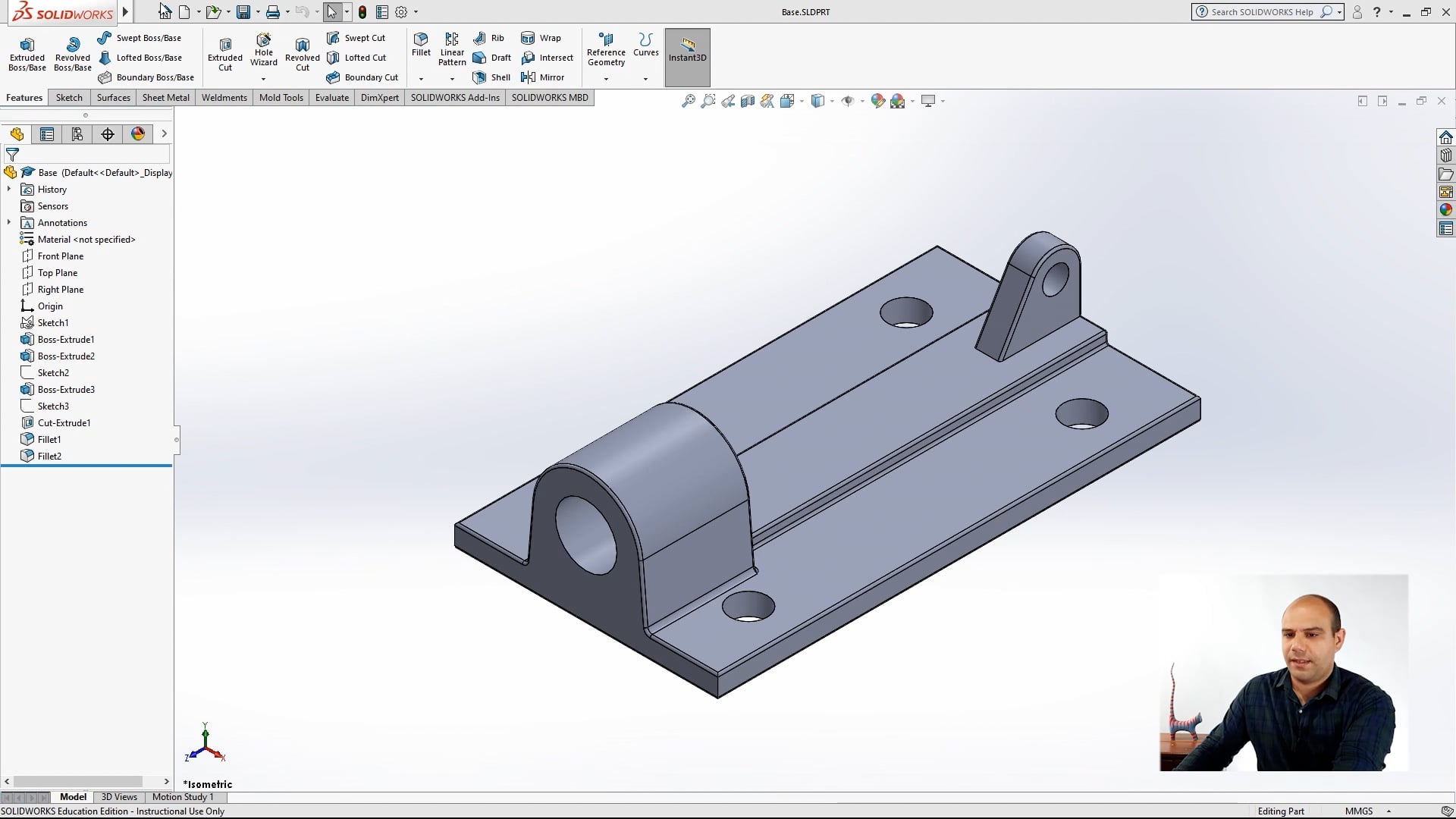 Diseño y Modelado Mecánico 3D con Solidworks – Clase N° 35