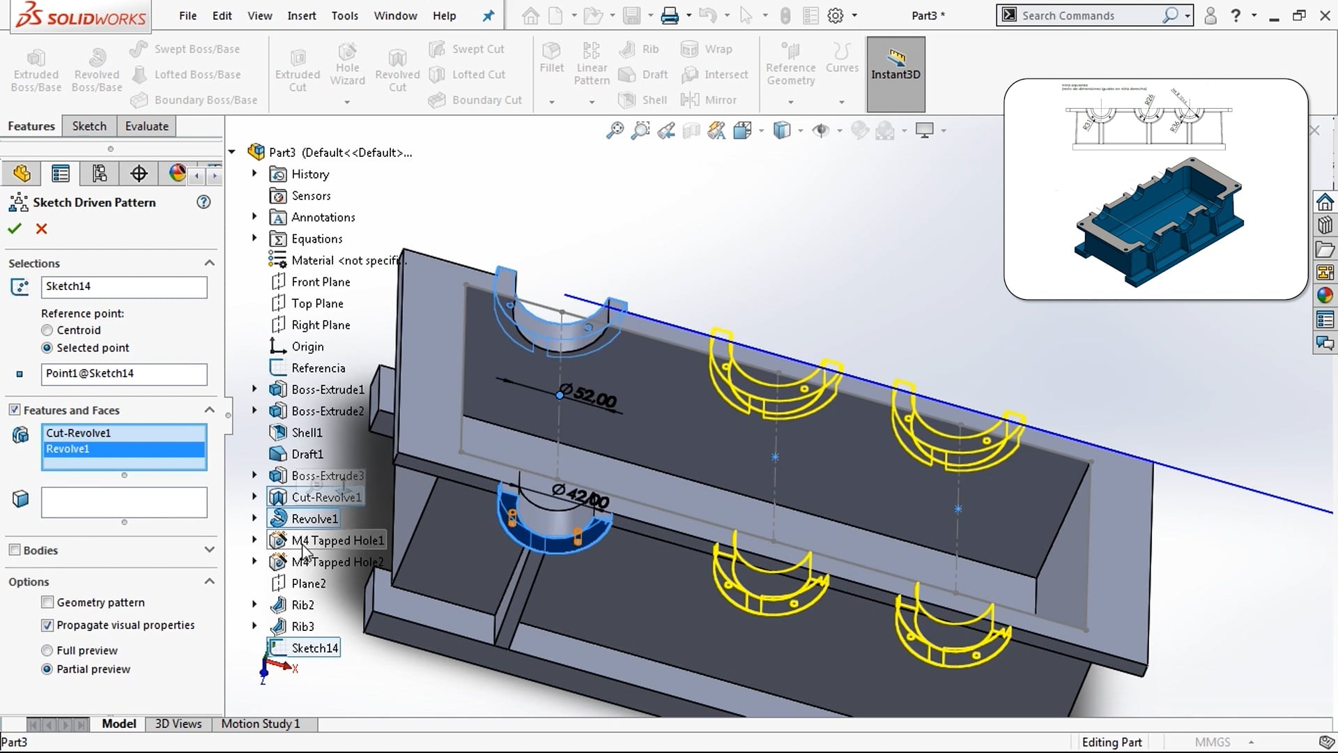 Diseño y Modelado Mecánico 3D con Solidworks – Clase N° 50